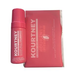 Kourtney Kellar Medium Clear Self-Tan Mousse & Application Mitt NWT